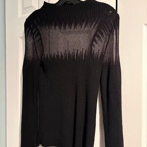 Chic Black Women's Turtleneck Sweater